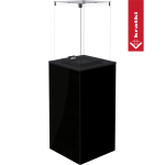 KRATKI Plynový ohřívač PATIO MINI strukturální černá