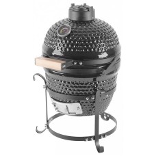 Keramický gril KAMADO EGG | průměr 27 cm | černý